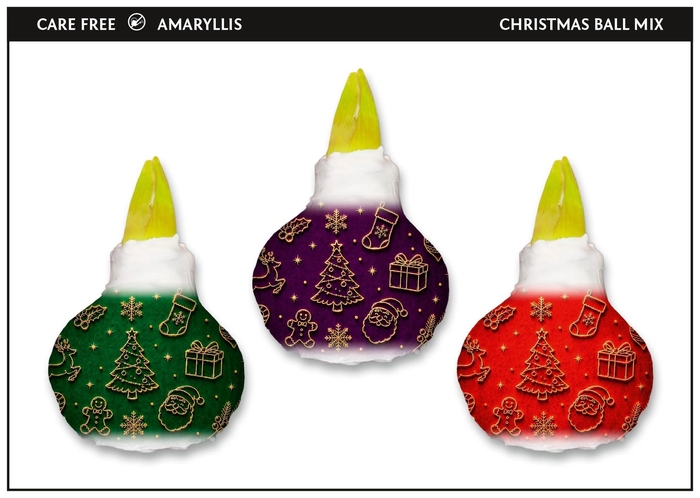 <h4>A.BULB of Art - 36cm Christmas Ball Mix</h4>