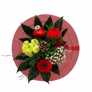 Boeket Houder 25cm rood