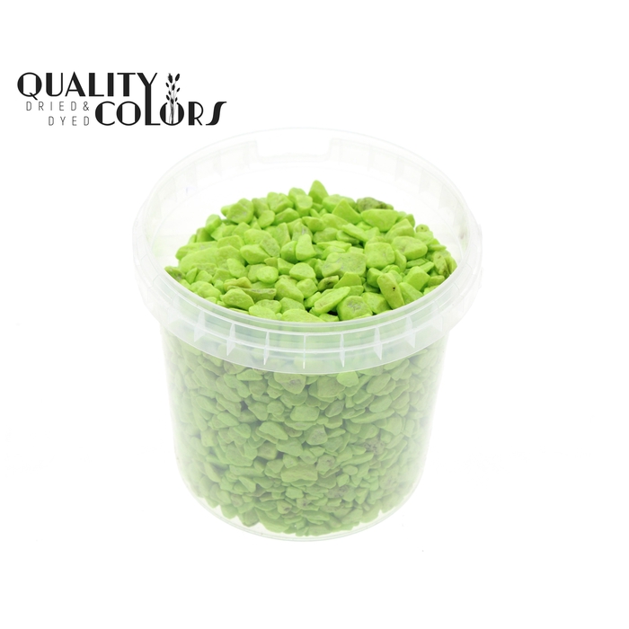 <h4>Rocks 1 ltr bucket Light Green</h4>