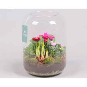 Green Bottle Isabella XLarge Voorjaar met Arrangement