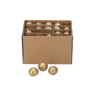 Eggs Kwartel Goud Per 60 2x3cm