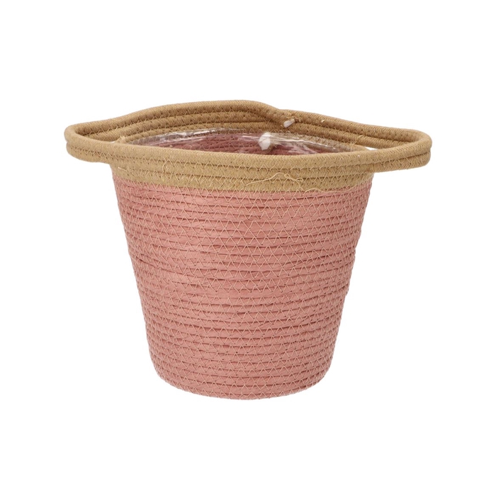 <h4>Tripoli Basket Pot Pink 23x23cm 2022 Nm</h4>