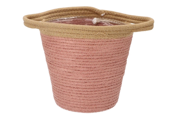 <h4>Tripoli Basket Pot Pink 23x23cm 2022 Nm</h4>