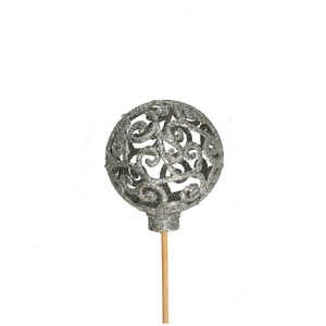 Christmas sticks 10cm Ball baroque 60mm