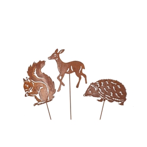 Rusty Gardenstick Autumn Ass 15x25x80cm Nm
