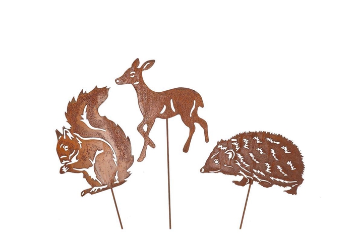 <h4>Rusty Gardenstick Autumn Ass 15x25x80cm Nm</h4>