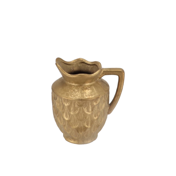 <h4>Inga Boa Gold Vase 18x14x21cm</h4>