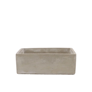 Concrete Bowl Square 20x20x7cm