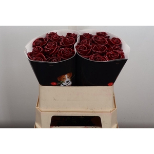 Wax-Rozen Wax Wit Zilver glitter