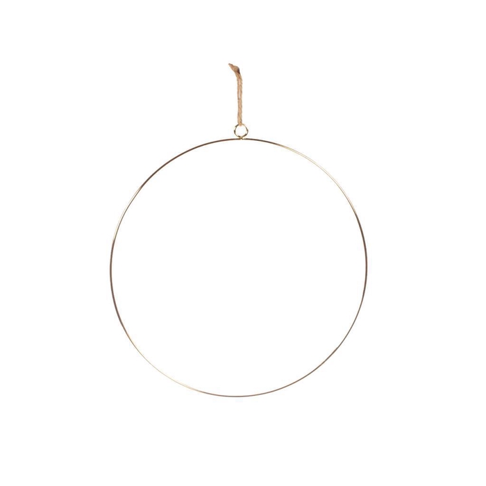 <h4>Ring 30cm Metal Medium Sb Gold</h4>