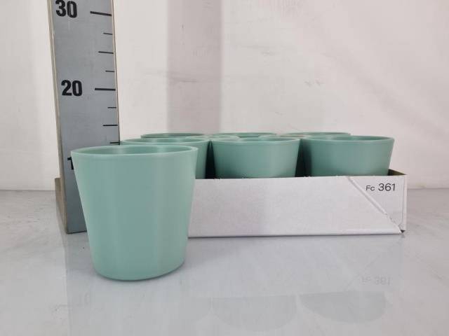 DECO POT ICE BLUE P12