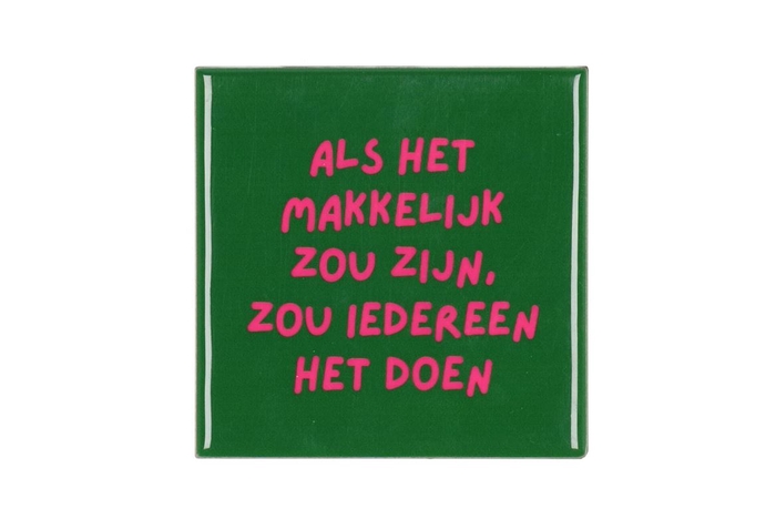 <h4>Tile Als Het Green 10x10x1cm</h4>