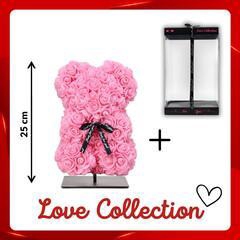 Arr6 Deco Beer 25cm - Licht Roze