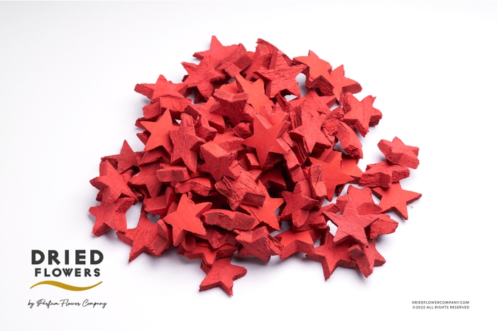 <h4>Dried Deco Coconut Star Red</h4>