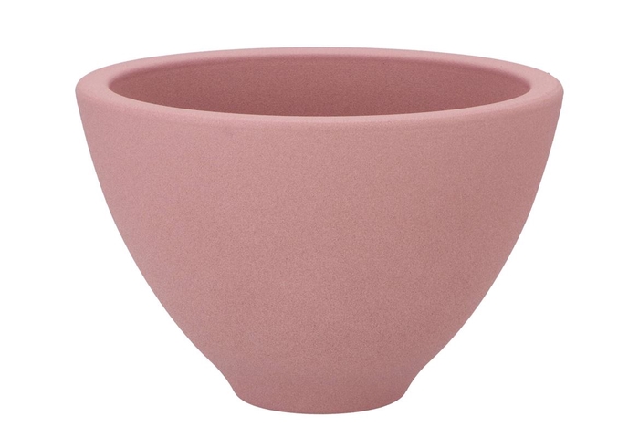 Vinci Pink Bowl Sphere Shaded 23x15cm