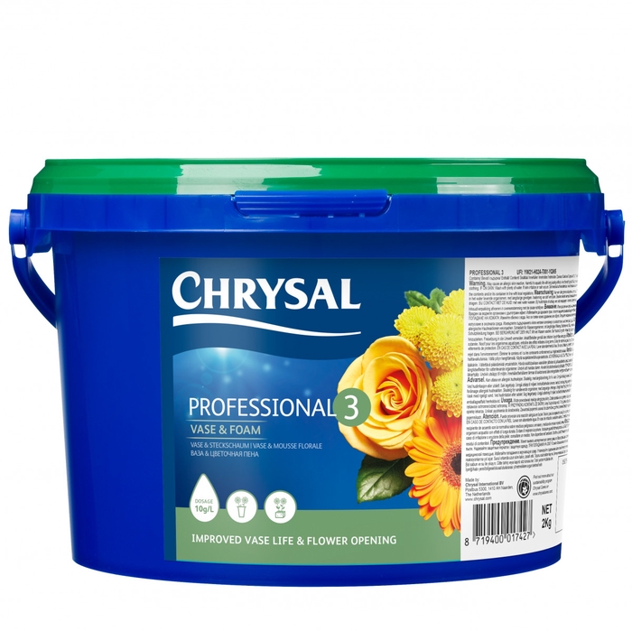 <h4>Verzorging Chrysal Prof.3 poeder 2kg</h4>