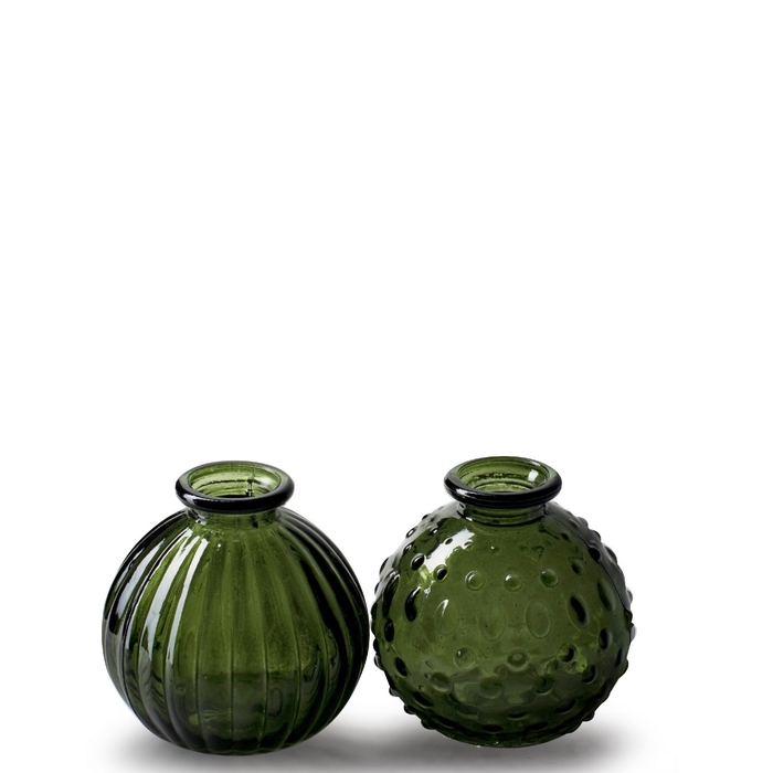 <h4>Glass Ball vase Jive d08.5*8.5cm ass.</h4>