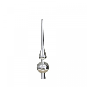 Kerst Deco piek kunststof 28cm