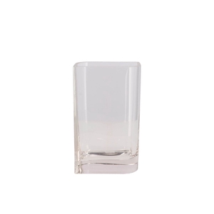 Glass Rectangular Vase 20x11x9cm