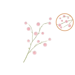 Silk Flocky Fruit Pink 80cm Nm