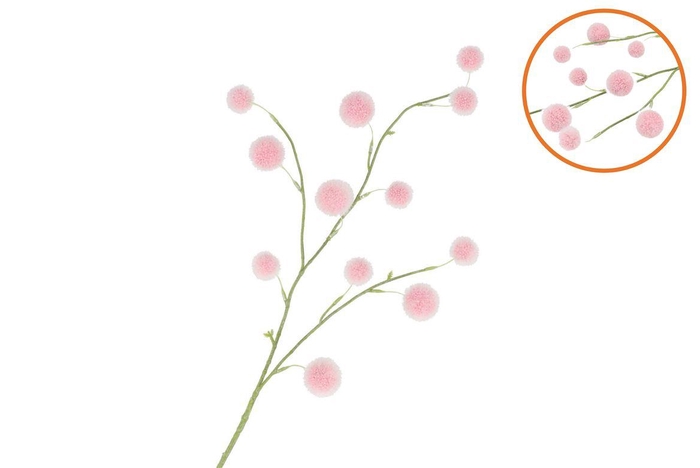 <h4>Silk Flocky Fruit Pink 80cm Nm</h4>