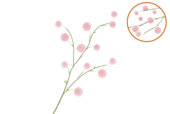<h4>Silk Flocky Fruit Pink 80cm Nm</h4>