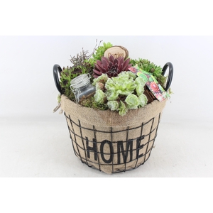 arr4 Semp MB - Jute/gaas mand home XL