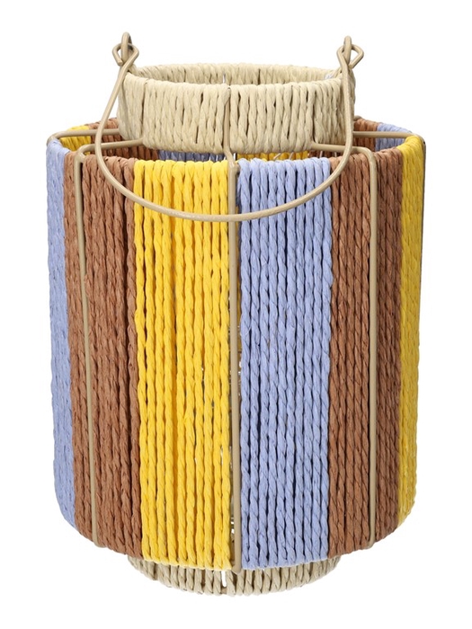 <h4>Lantern Lunara d11/18xh24.5 ochre/l</h4>