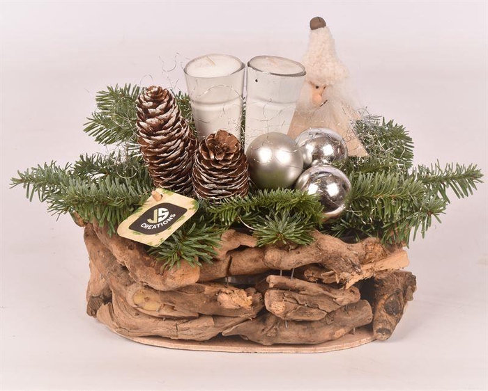 <h4>Druivenhout ovaal br. 25x18cm</h4>