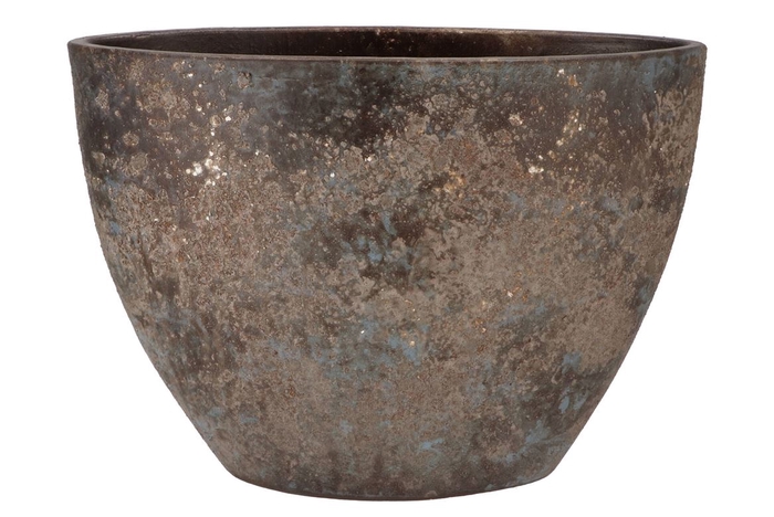 Bali Indonesian Grey Bowl Oval 39x19x27cm