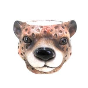 Ceramics Planter leopard d12*9.5cm