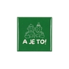 Tile A Je To Green 10x10x1cm