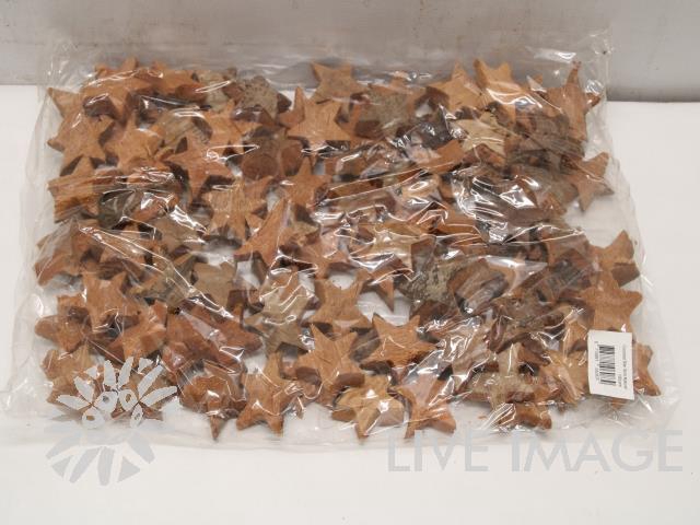 Coco star naturel 5cm / 100pcs/bag
