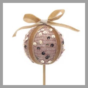 Kerst bijsteker 50cm Bal Bon Bon 6cm