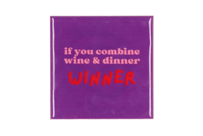 <h4>Tile Winner Purple 10x10x1cm Nm</h4>