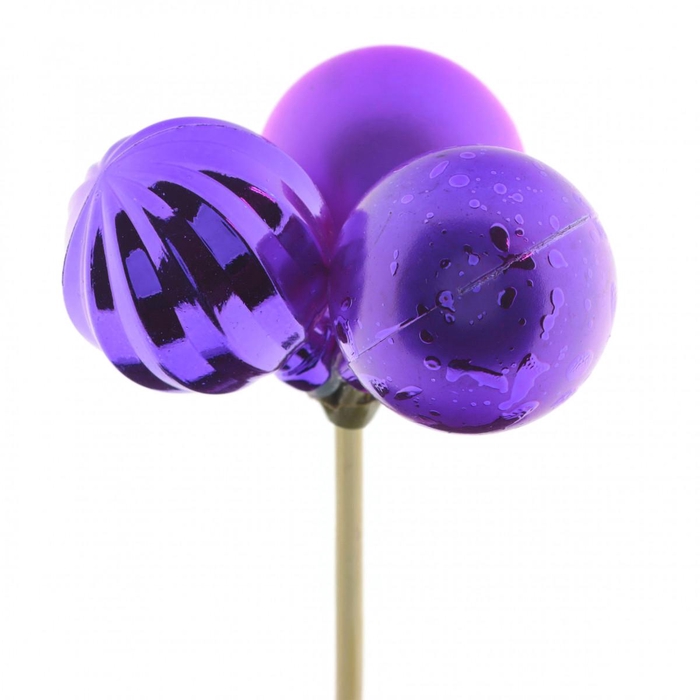 <h4>50cm Kerstbal trio 4cm mix</h4>
