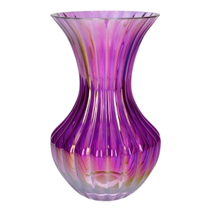 DF02-741472800 - Vase Zelune d15/16xh25 purple+pearl