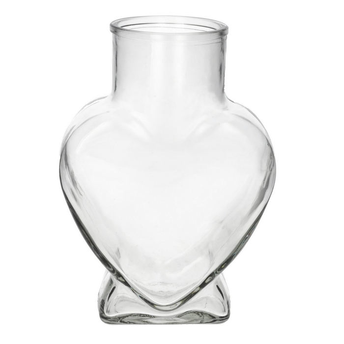 <h4>Moederdag Glas vaas Lovely d08/15*22cm</h4>
