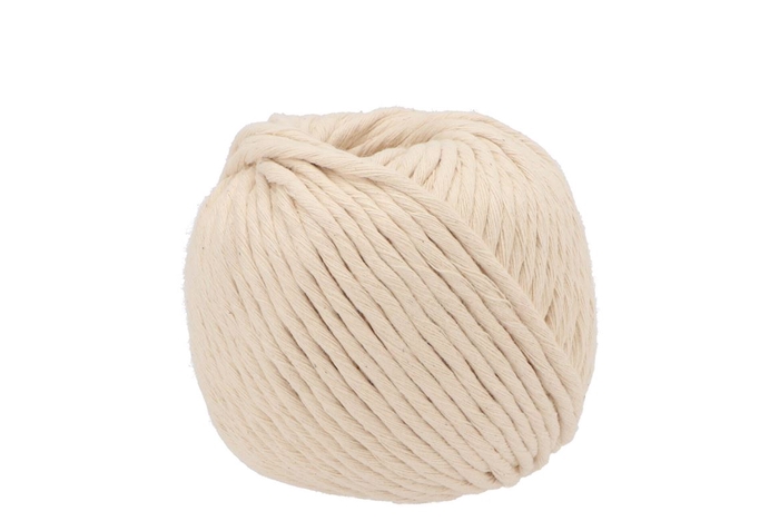 <h4>Ribbon Macrame Cord 70 Creme 50mx5mm</h4>