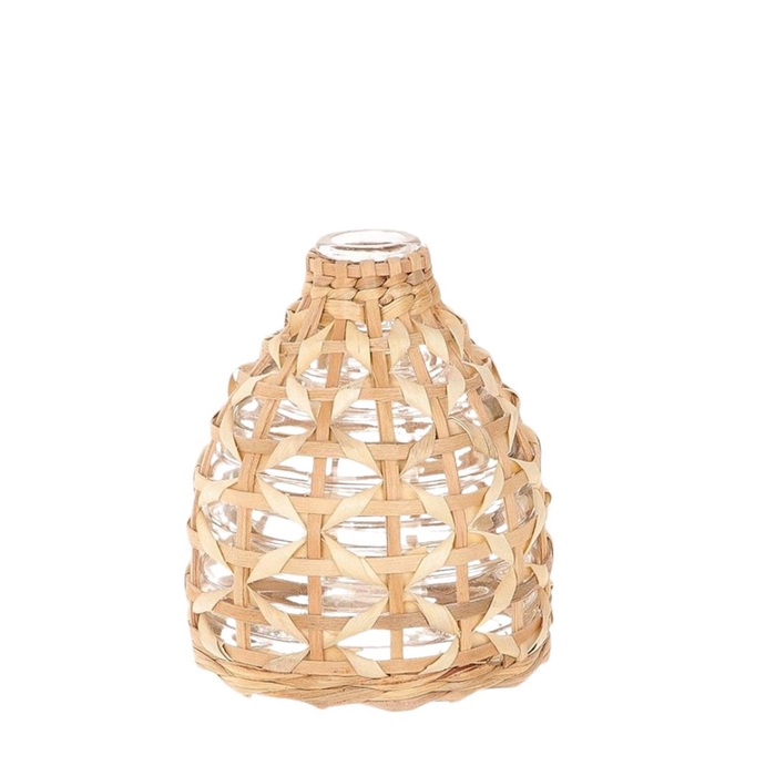 <h4>Glas Fles Wadai d16*20cm</h4>