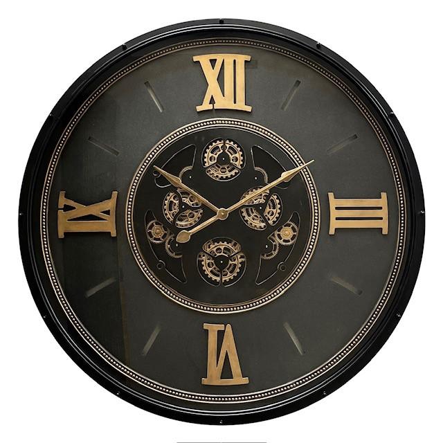 <h4>Clock Gear Ø120cm Black 26919</h4>