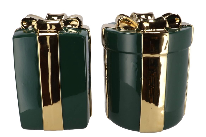 Joy Majestic Dark Green Vase Present 23x35cm