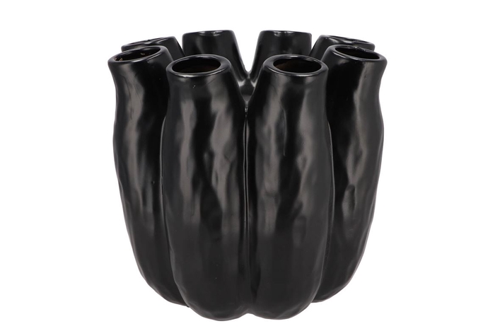 <h4>Luna Black Tube Vase 24x24cm Nm</h4>