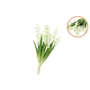 Silk Convallaria White P/4 Bouquet 37cm