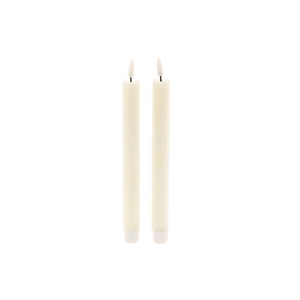 Candle Stripe LED Timer 2Pcs H24.5D2.2