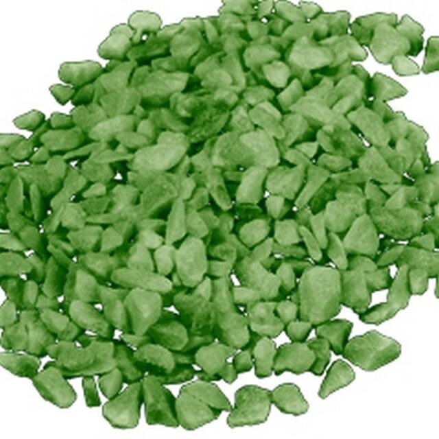 Decoratie grind 4-6mm 5kg licht groen