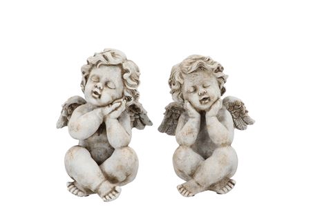 <h4>Concrete Saint Angel Cross Legs Ass 16x16x22cm</h4>