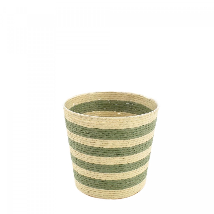 <h4>Mandwerk Striped pot d11*11cm</h4>