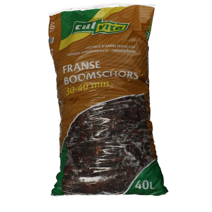 <h4>Bodemverzorging Boomschors 30-40mm 40L</h4>
