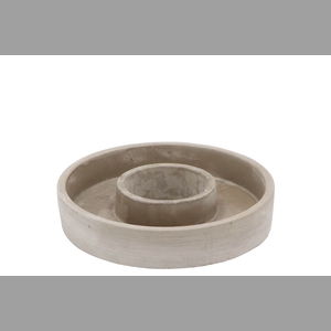 Concrete Ring Grey 20x4cm